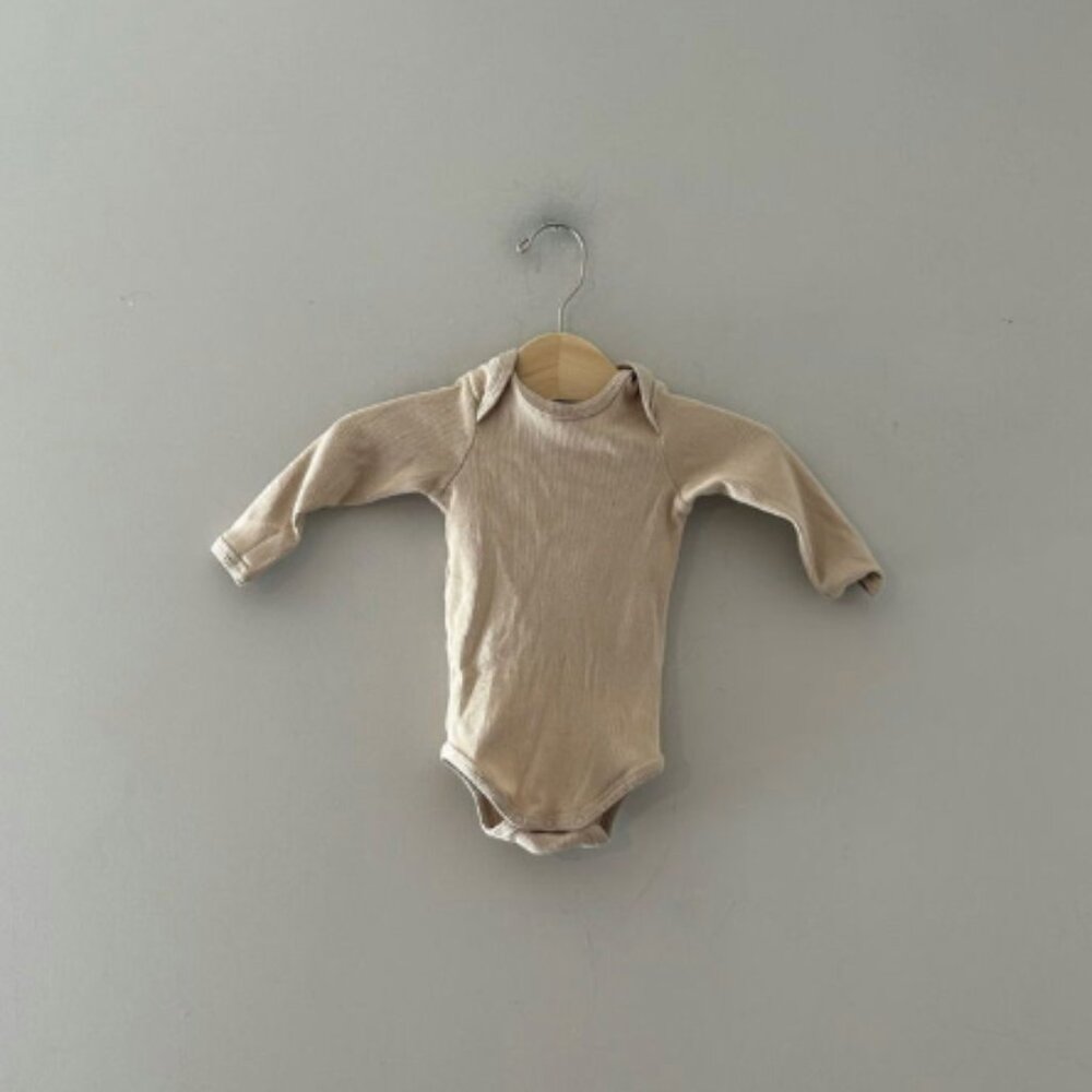 ADD ON FOR $7 Mebie Baby Tan Bodysuit 6-12M‎ H&M Jamie Kay